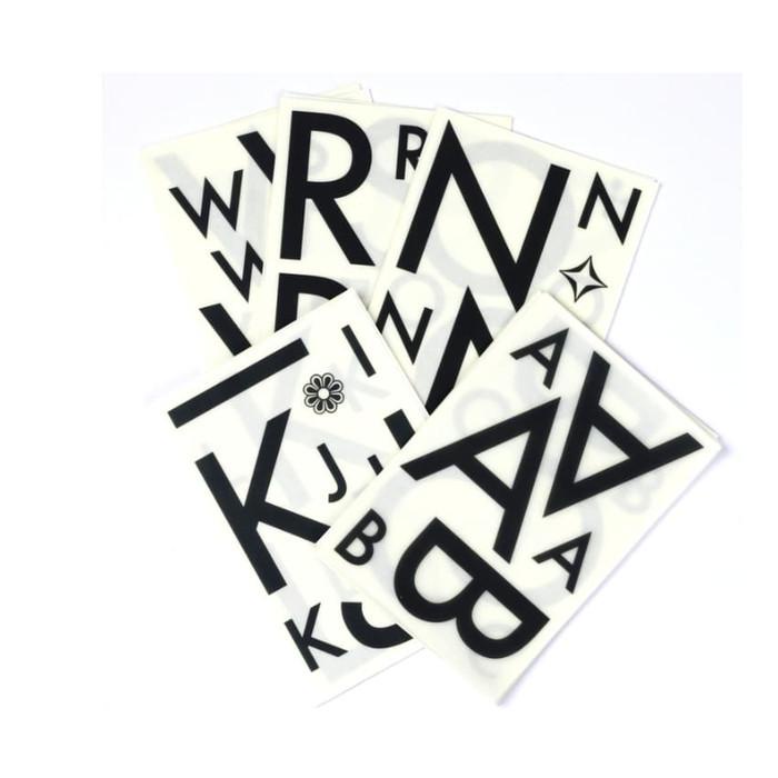 

Stiker Alphabet ABC Stiker Rub-Ons