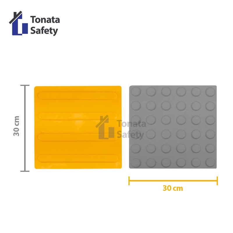 Blind Road Sidewalk / Safety Rubber Tile / Lantai Pemandu Tuna Netra