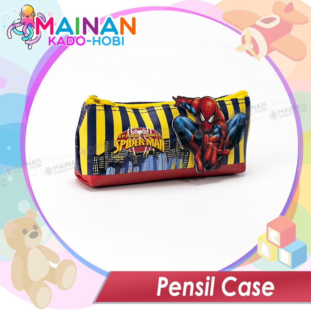 PENCIL BAG CHARACTER SUPERHERO SPIDERMAN KOTAK PENSIL KARAKTER ANAK LAKI