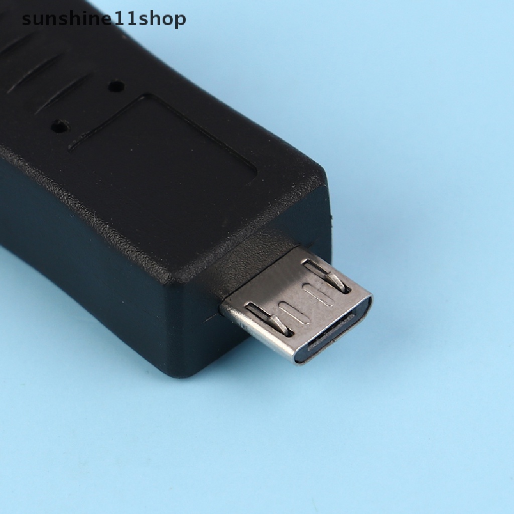 Sho Mini USB 5Pin Male to Micro USB Female Bentuk MP3 Adapter Converter N