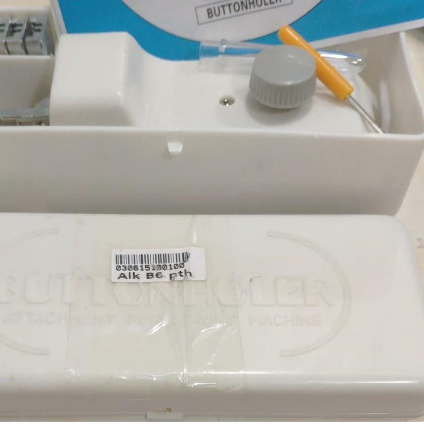 ֍ Alat Lubang Kancing B6 Mesin Jahit Hitam / Kuno ☊