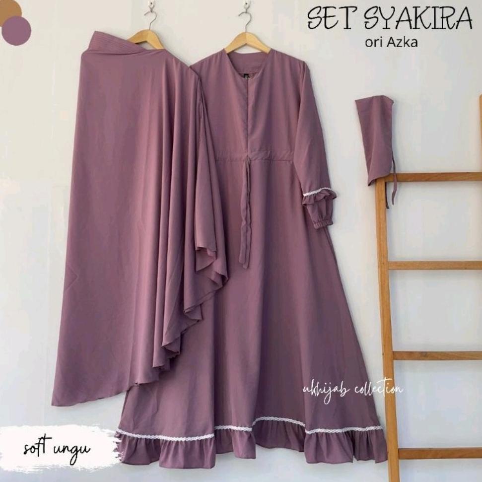 Menarik Gamis set hijab syakira gamis set hijab plus cadar