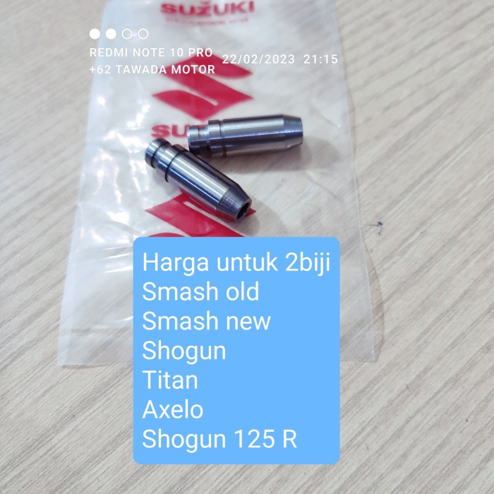 BOS BOSH BOTOL KLEP SUZUKI SMASH. SHOGUN 125 R. TITAN.HARGA 2BIJI