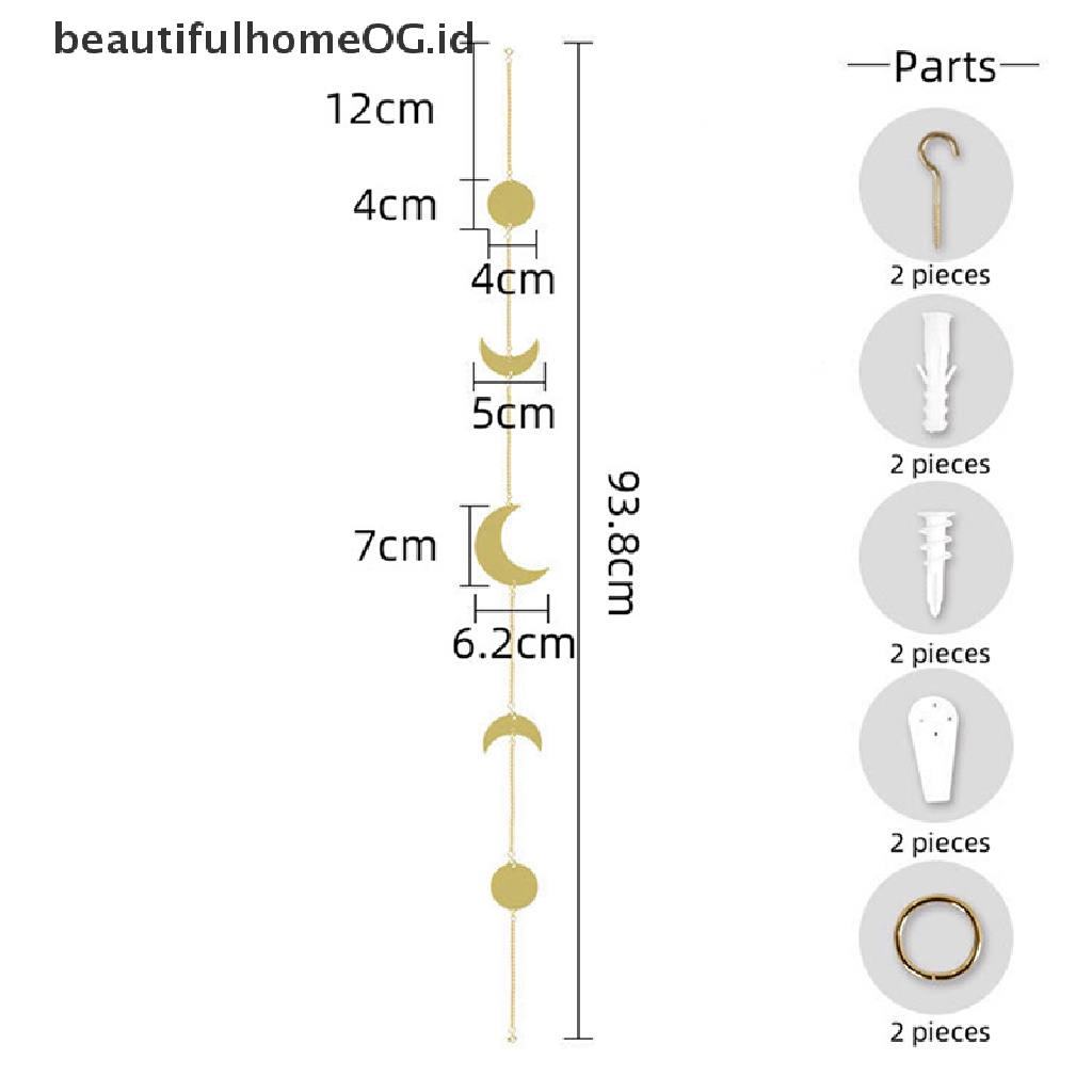 // Beautifulhomeog.id// Eid Mubarak Ramadhan Kareen Decor Alphabet Pendant Craft Untuk Dekorasi Ramadhan **