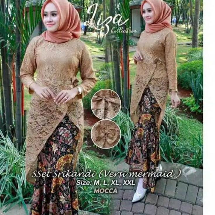 ➪ SETELAN KEBAYA SRIKANDI BROKAT ROK DUYUNG/ KEBAYA PESTA / KEBAYA MURAH ™