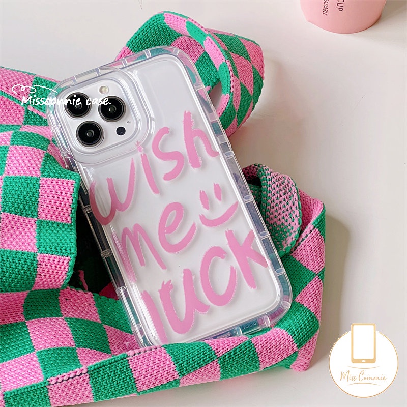 Casing Xiaomi Redmi 10C 12C 9 A1 9T 9A 10A 10 9C NFC Redmi Note 10s 8 9 10 11 11s Note9 Note10 Note11 POCO F4 Ins Graffiti Huruf Sederhana Shockproof Airbag Bening Soft TPU Case