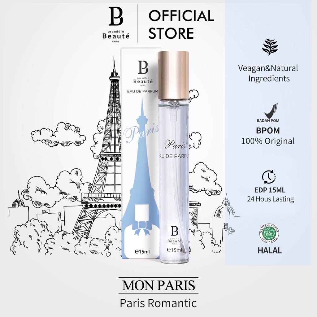 HarumTerus- Premiere Beaute Parfum Wanita Pria Paris 5ml Eau De Parfum EDP perfume farfum fragrance