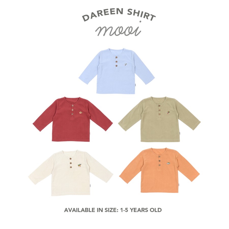 MOOI Kemeja Anak Laki-Laki Dareen Shirt