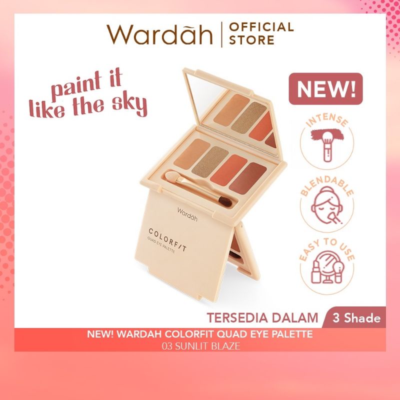 WARDAH Colorfit Quad Eye Palette