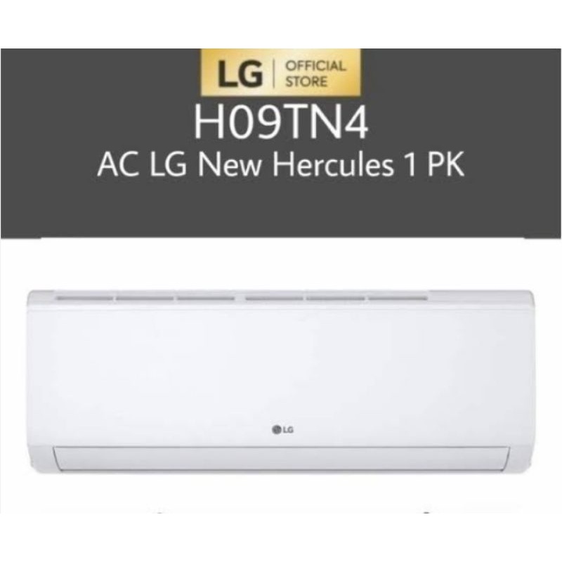(Khusus Wilayah Kota Palembang) Ac 1pk New Hercules LG H09TN4, Ac LG,Palembang