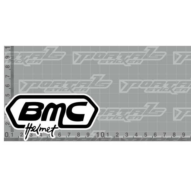 Sticker Cutting HELMET - BMC