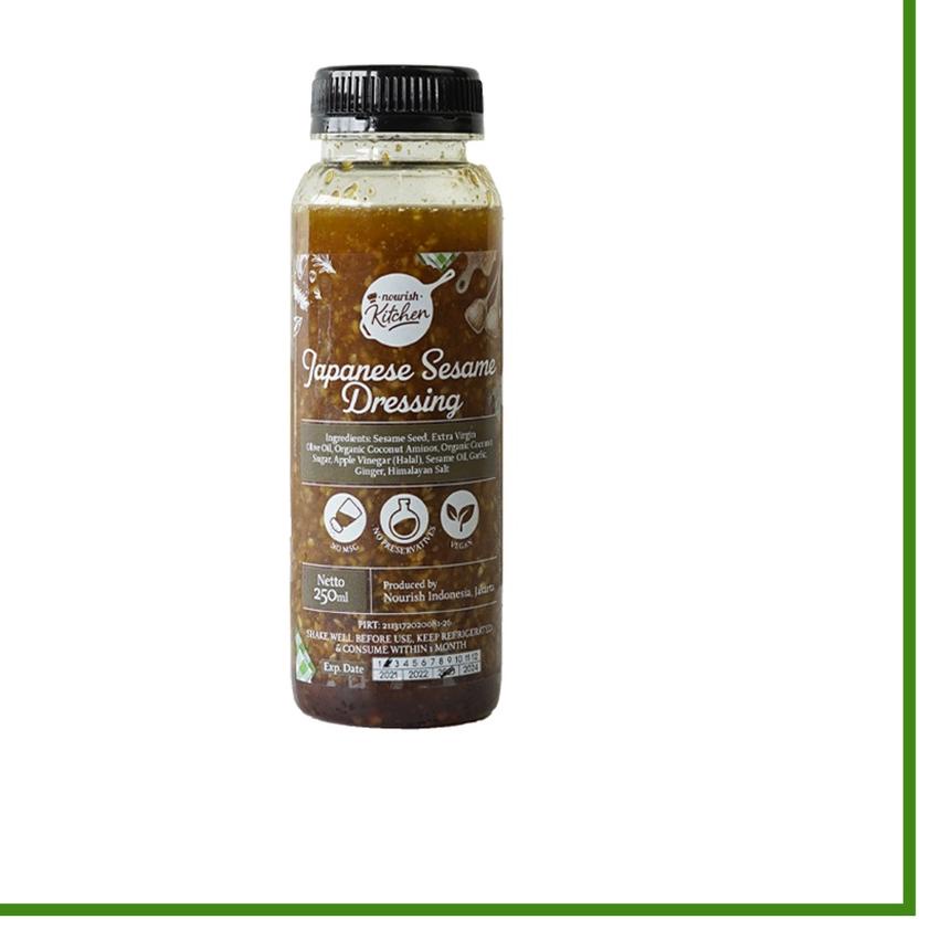 

▼ Japanese Sesame Dressing Salad Halal 250 ml ♪