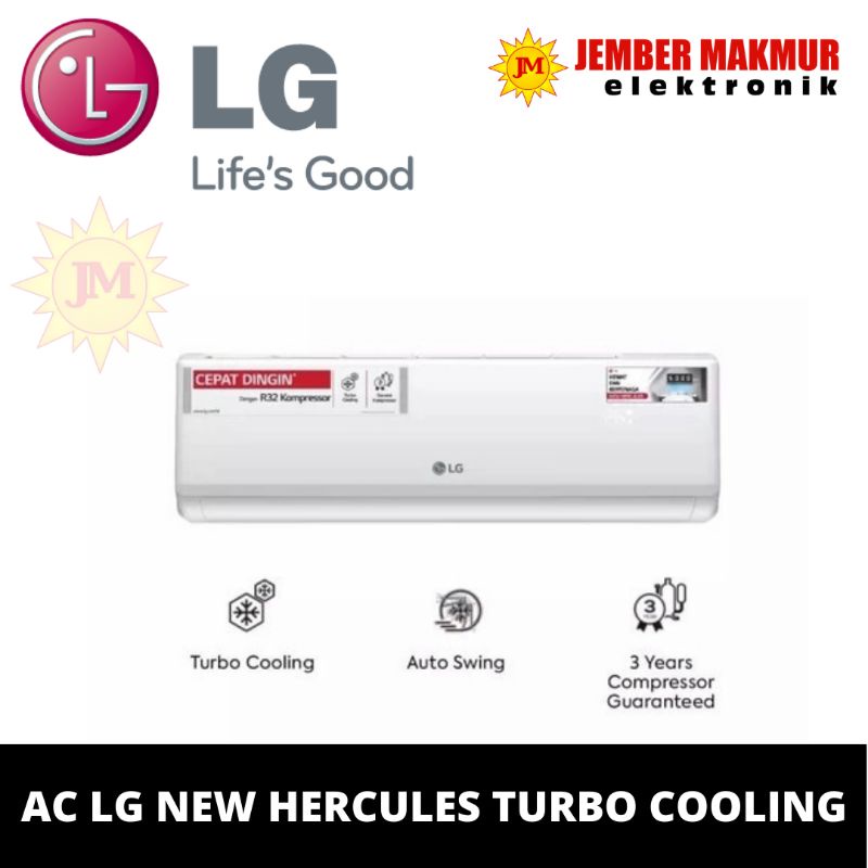LG AC NEW HERCULES 1/2 PK H 05 TN4 Turbo Cooling