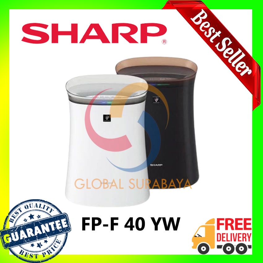 SHARP AIR PURIFIER PLASMACLUSTER PEMBERSIH UDARA FPF40YW