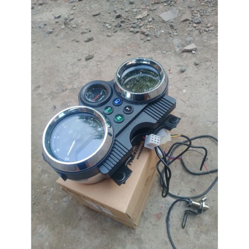 Spedo Spido Speedometer Ninja SS R New Old Digital Full LCD