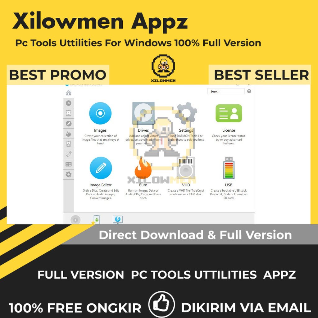 [Full Version] DAEMON Tools Lite Pro PC Tools Software Utilities Lifetime Win OS