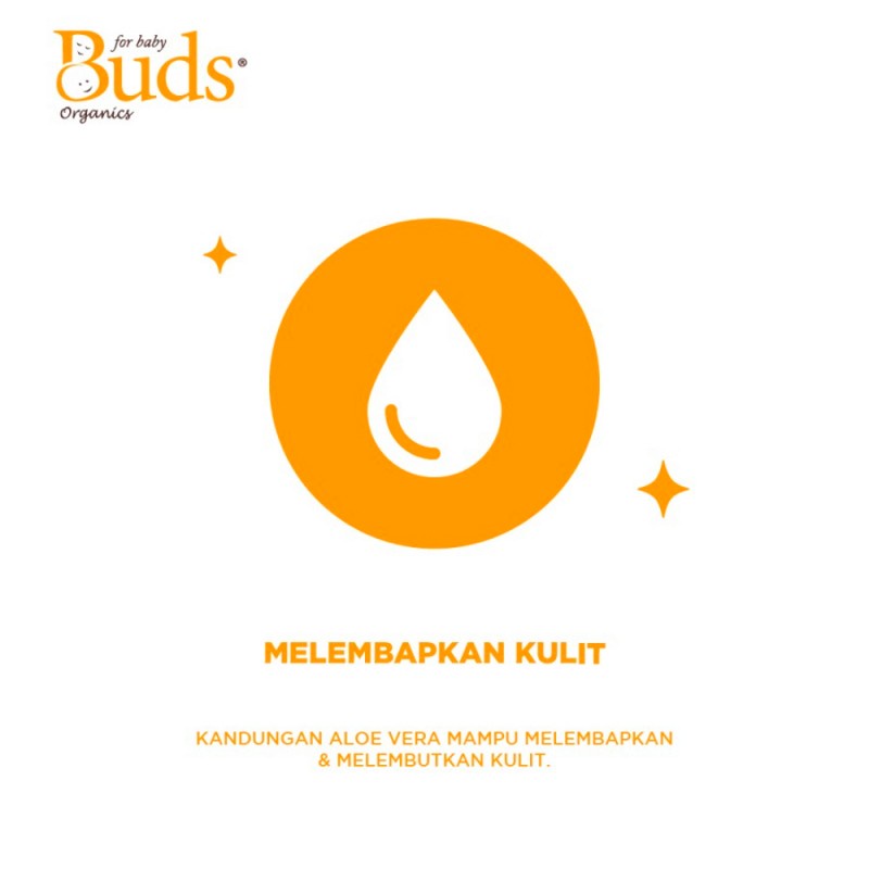Buds Infant Head To Toe Cleanser Sabun Shampoo Mandi Bayi - 225 ml