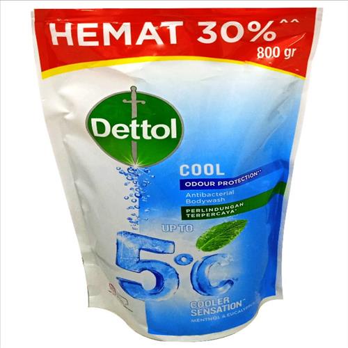 Promo Harga Dettol Body Wash Cool 800 ml - Shopee