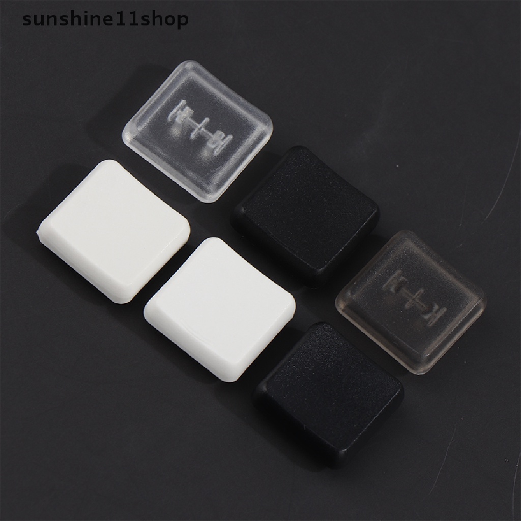 Sho 5Pcs Topi Kunci PBT Profil Rendah Choc Untuk keyboard Mekanik switch Coklat N
