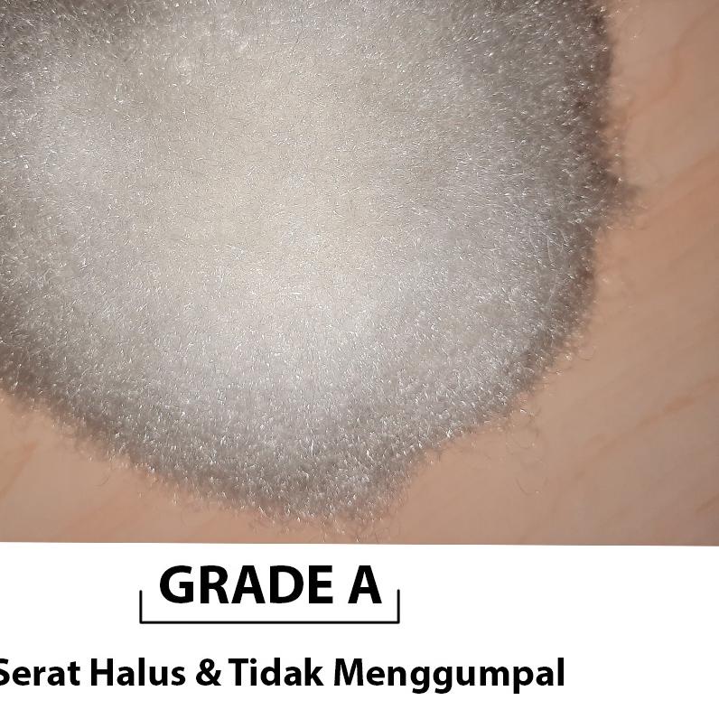 ✮ Dacron / Dakron / Kapas / Silikon / Silicon / Grade A 1 kilo Termurah ♟