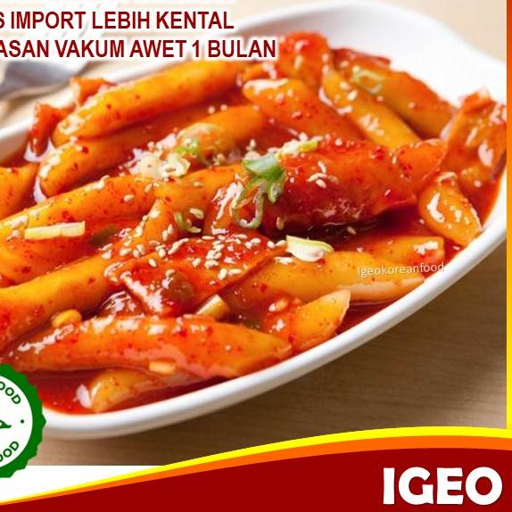 

★ Toppoki Topokki Tteokbokki Instan Halal Korea 200g Saus Topokki Set Makanan Siap Saji Korea Enak ✽