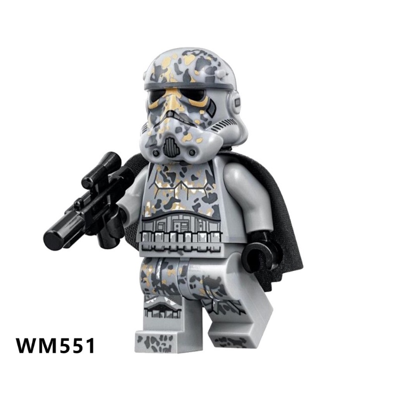 Blok Bangunan Minifigures Imperial Stormtrooper Darth Vader Star Wars Mini Angka Mainan Hadiah Ulang Tahun