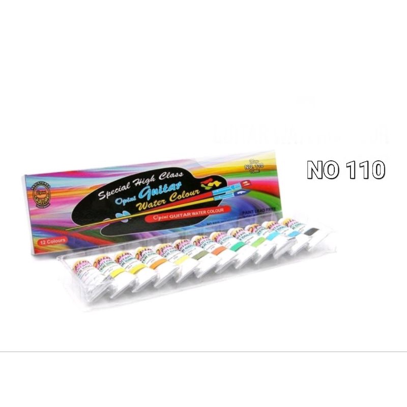

Cat Water Colour Guitar Perlengkapan melukis