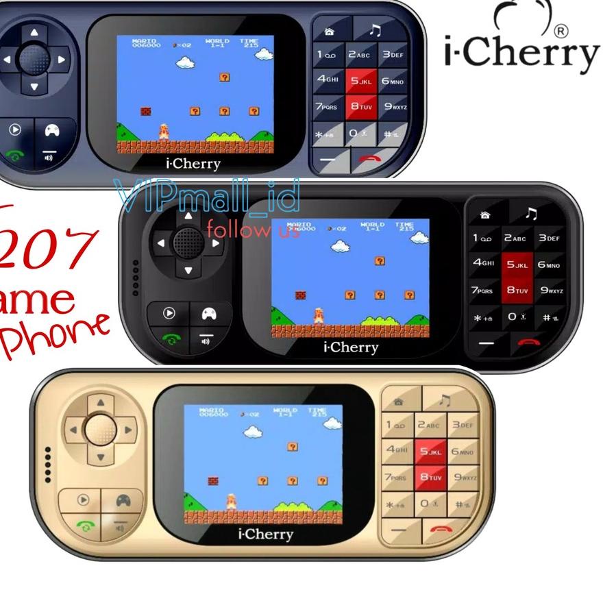 Promo⭐-iCHERRY C207 GAME PHONE - HP GAME 2,8" DUAL SIM GSM - HP MURAH
