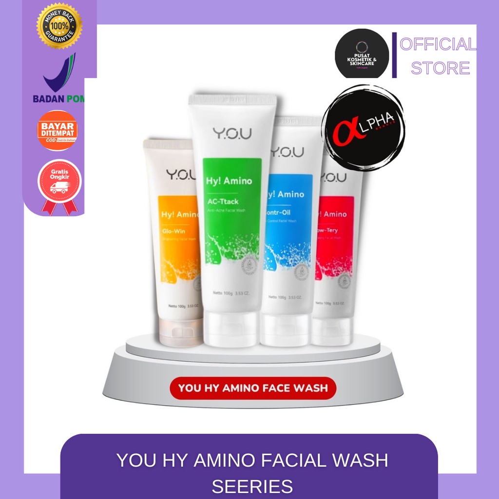 YOU HY AMINO FACIAL WASH SEERIES