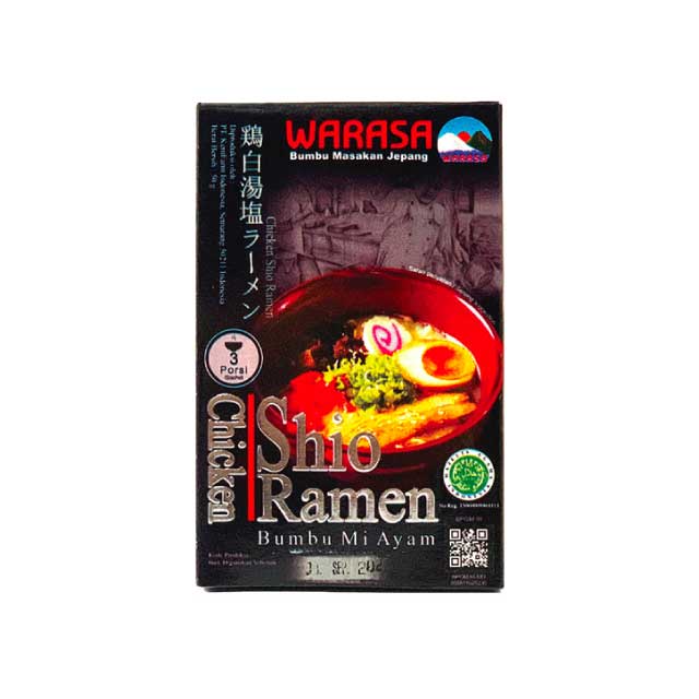 

WARASA CHICKEN SHIO RAMEN 50GR