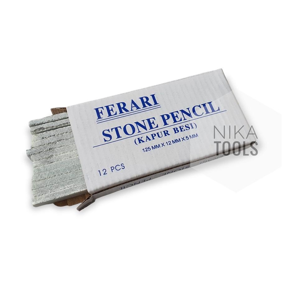 

K33 Kapur Besi Ferrarri Ferari Putih Plate Stone Pencil Pensil Tulis Besi SERBA MURAH ☃