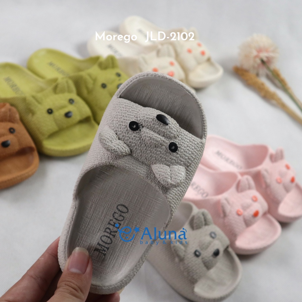 Sendal Slop Anak Perempuan Laki-laki Motif Karakter Morego I Sandal Selop Anak I Morego/Nexas Slop B