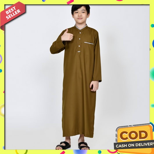 Gamis Pria Dewasa Jubah Lebaran Terbaru 2023 Muslim Games2022 Kondangan  Atasan Ukuran Jumbo Koko Sy