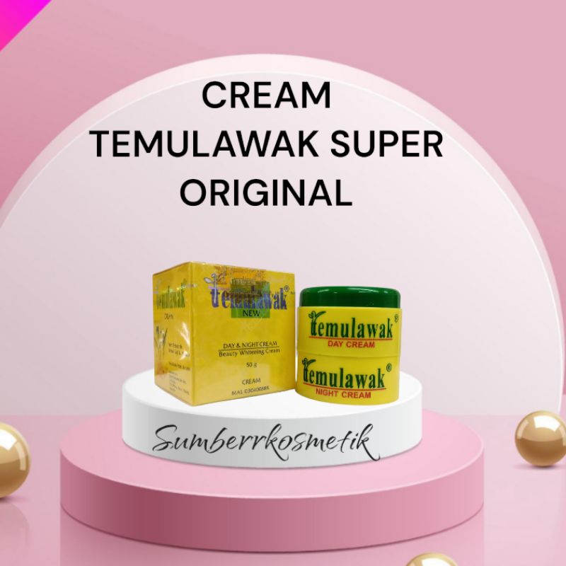 CREAM TEMULAWAK ORI SUPER // Siang Dan Malam