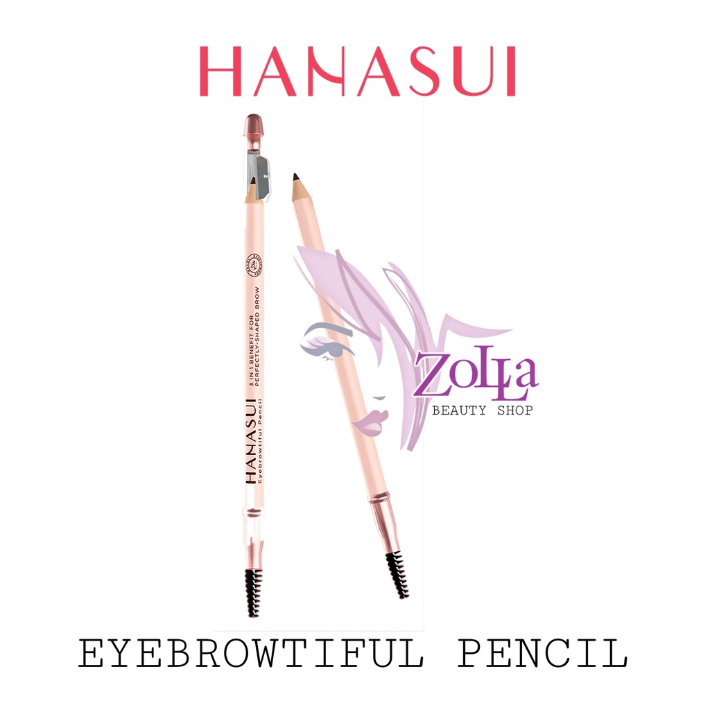 HANASUI EYEBROWTIFUL PENCIL - BPOM - PENSIL ALIS HANASUI MURAH