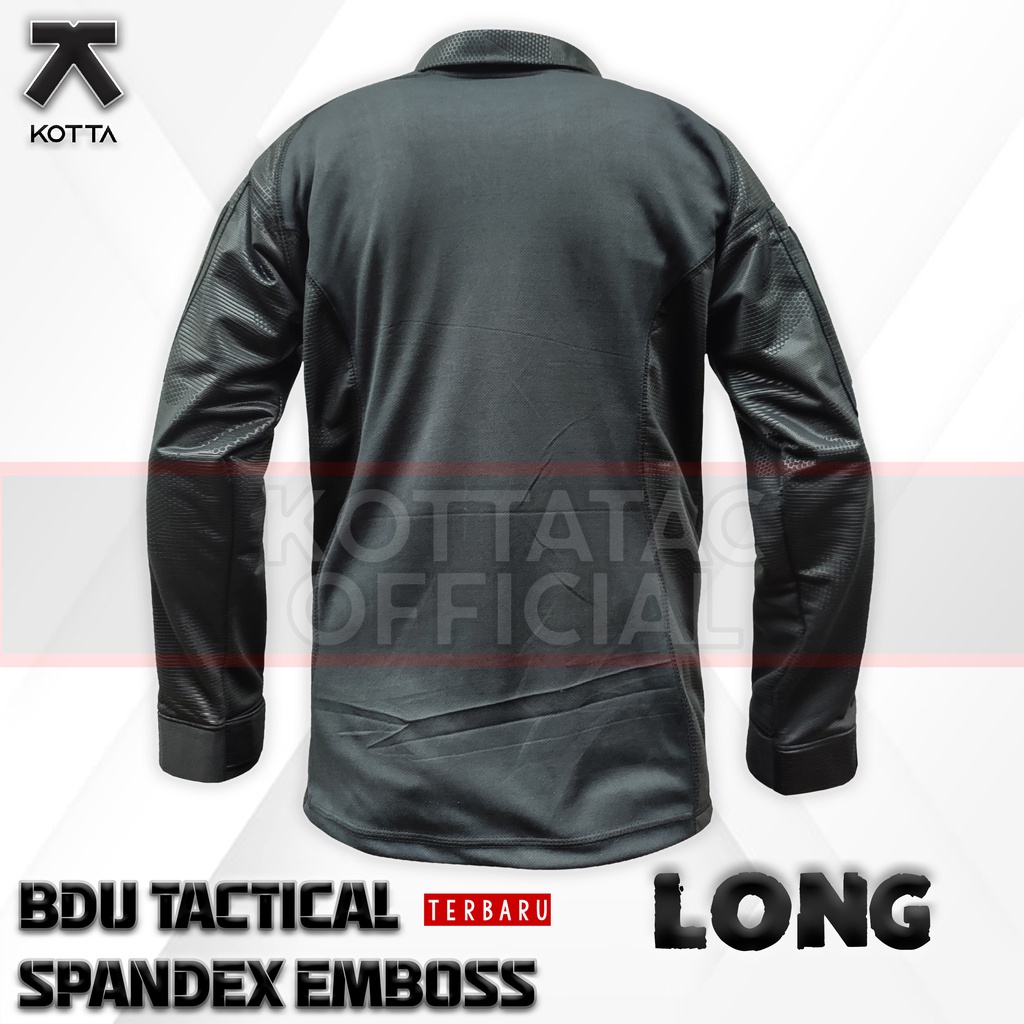 KAOS BDU COMBAT EMBOSS PREMIUM - KAOS TACTICAL SPANDEX EMBOSS - KAOS BDU DRYFIT - KAOS BDU COMBAT