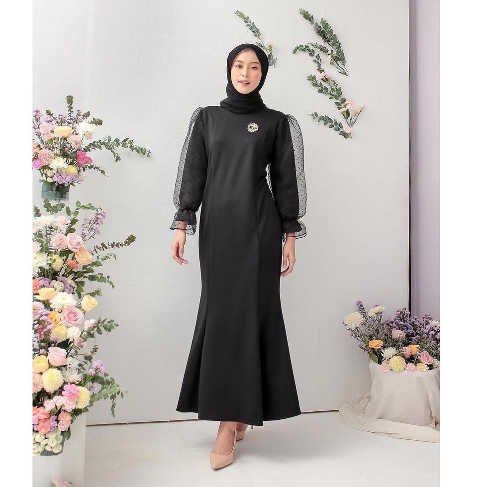 Langsung Atc DAVEA DRESS | DRESS KONDANGAN | DRESS BRUKAT | BAJU KONDANGAN