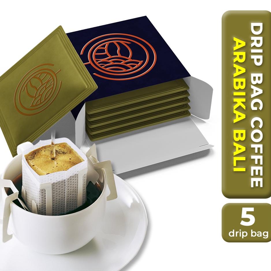 

✥ Arutala Drip Bag/Filter Bag Coffee : Arabika Bali Kintamani – 5 Drip Bag ◌