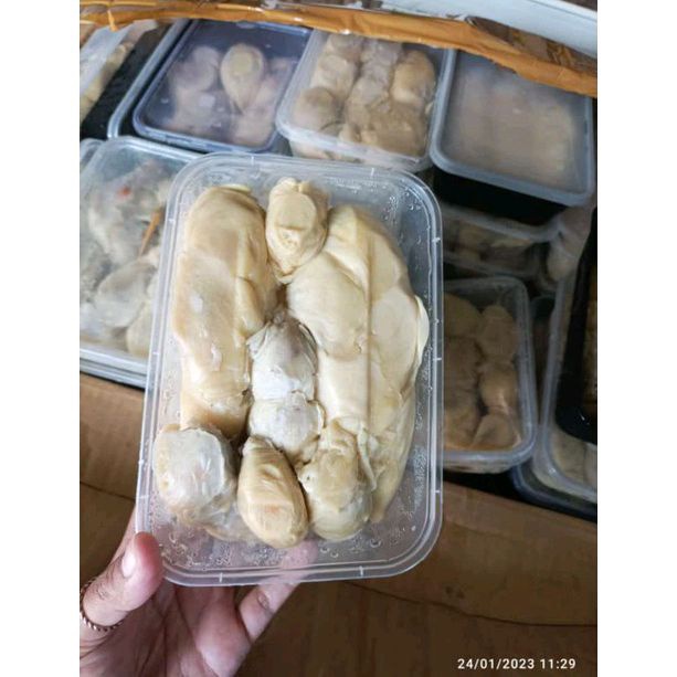 

Promo Durian kupas medan premium berat 500 gram