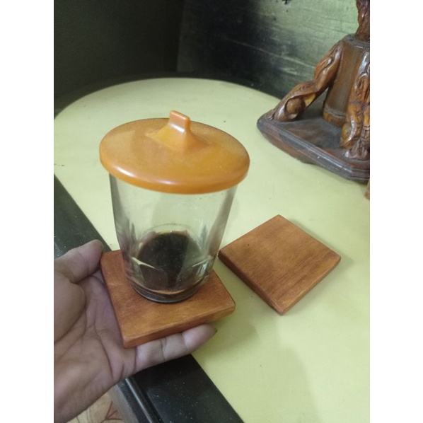 TATAKAN GELAS - TATAKAN GELAS KAYU - TATAKAN KAYU - TATAKAN
