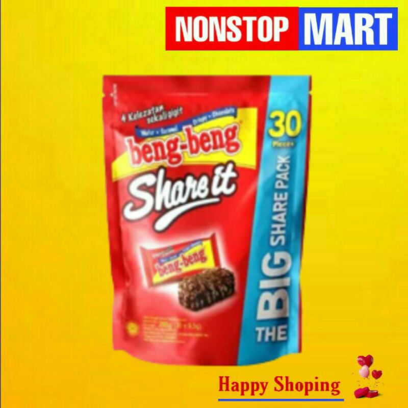 

BENG BENG BIG SHARE PACK isi 30 x 9,5gr