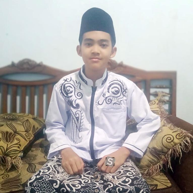 Chekout Baju Koko Anak Remaja Usia SD SMP / Baju Koko Resleting Bordir