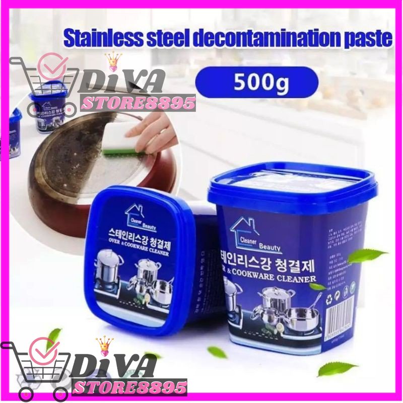 CREAM PEMBERSIH KERAK KARAT STAINLESS PANCI WAJAN COOKWARE diva store