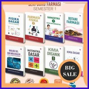 

limited stock Buku Farmasi Semester 1 Farmasi Fisika Botani Biologi Fisika Kimia Farmaseti