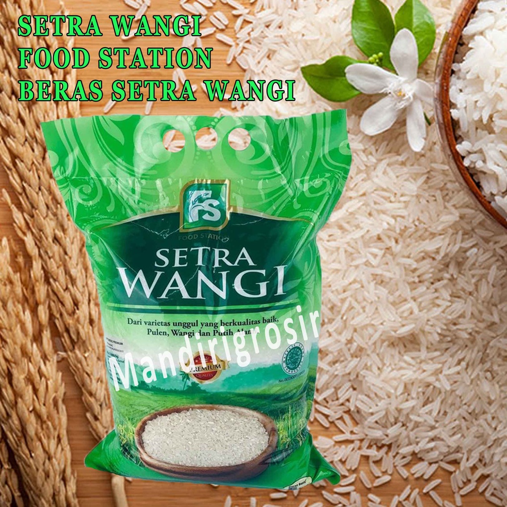 BERAS HARUM* BERAS SETRA WANGI FOOD STATION* 5KG