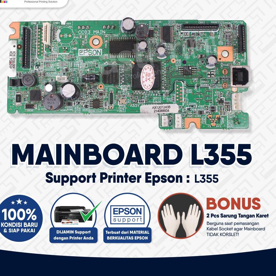 BestFast Print Mainboard Motherboard Logic Board Printer Epson L355♚
