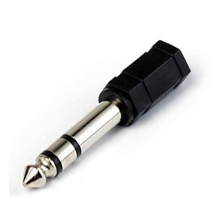 CONNECTOR JACK AUDIO 6.5 MALE TO 3.5 FEMALE