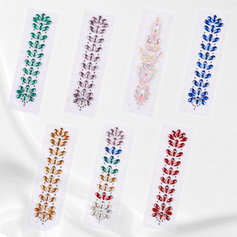 KRISTAL GLITER 3D AKSESORIS RAMBUT / WAJAH / TUBUH MANUSIA