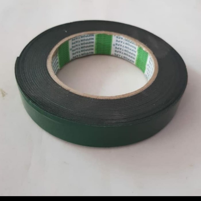 

best produk] Double Tape Hijau Busa 1 Inch x 5 Meter Foam