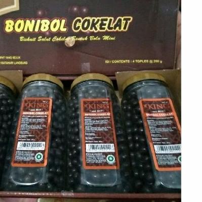 

➬ Bonibol coklat per dus isi 4 toples ☃